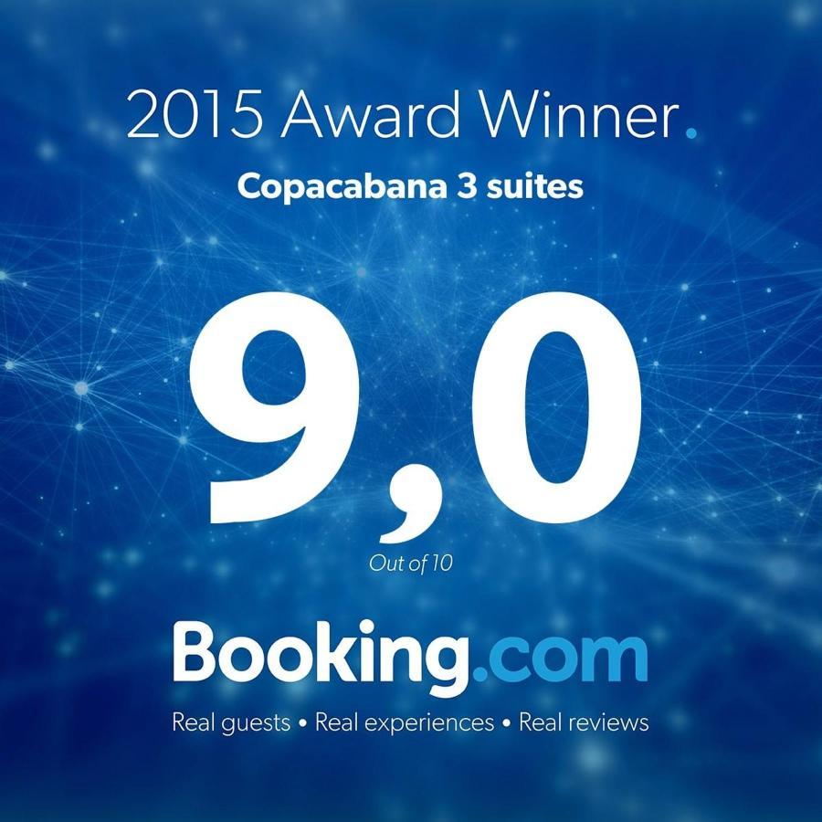 Copacabana 3 Suites, Andar Alto Com Vista Mar, 9 Camas, Enorme, Wifi 300Mb, Ar Condicionado Em Todas Suites, Pauloangerami Mvc1812 리오데자네이루 외부 사진