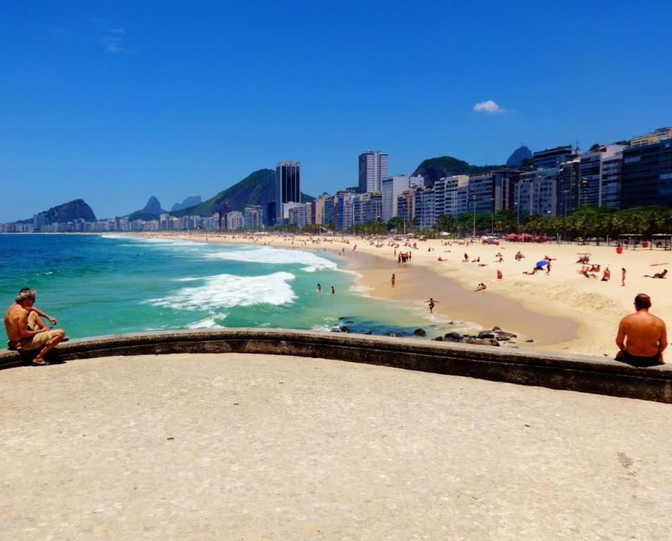 Copacabana 3 Suites, Andar Alto Com Vista Mar, 9 Camas, Enorme, Wifi 300Mb, Ar Condicionado Em Todas Suites, Pauloangerami Mvc1812 리오데자네이루 외부 사진
