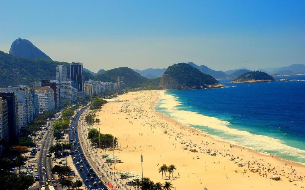 Copacabana 3 Suites, Andar Alto Com Vista Mar, 9 Camas, Enorme, Wifi 300Mb, Ar Condicionado Em Todas Suites, Pauloangerami Mvc1812 리오데자네이루 외부 사진