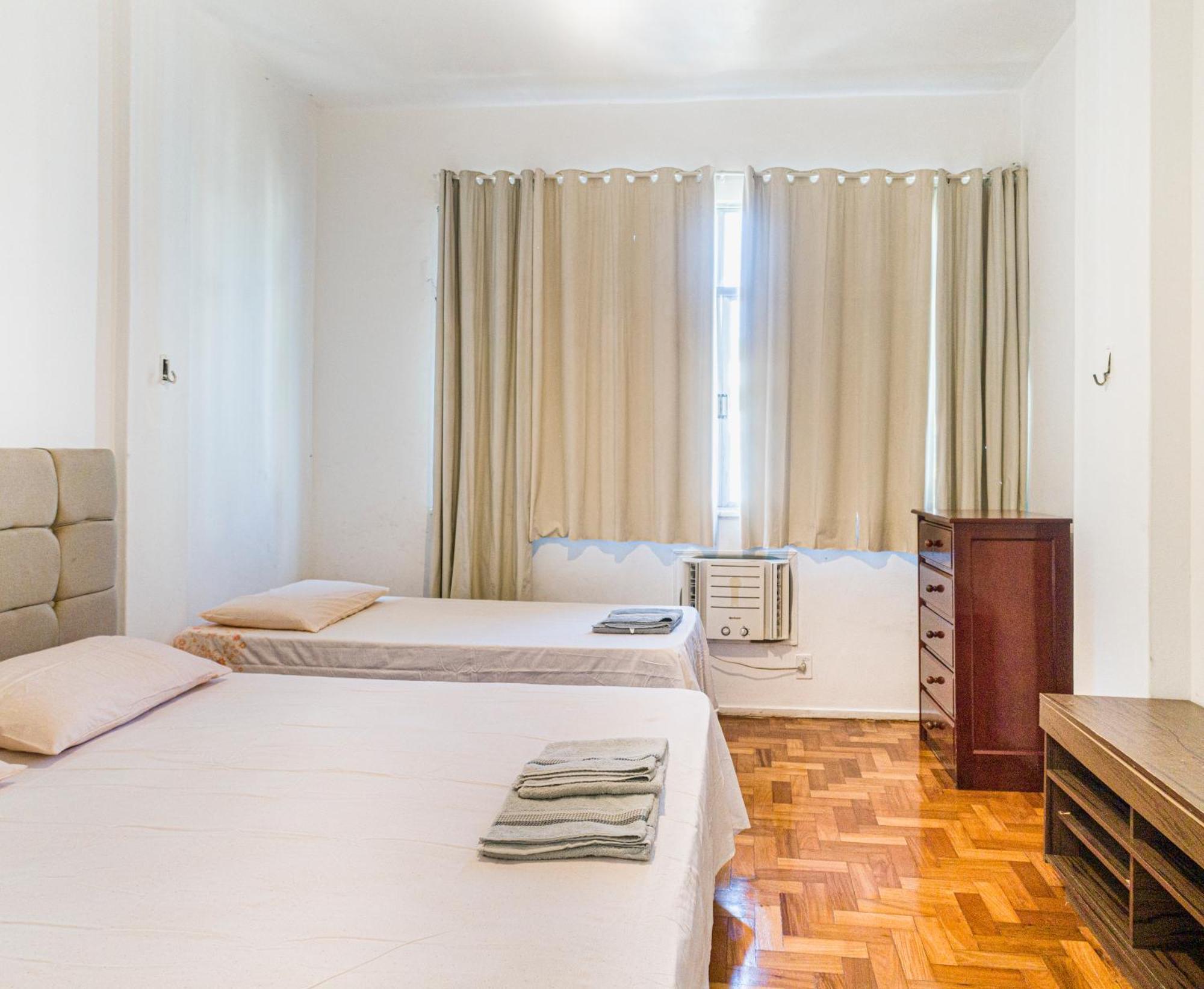 Copacabana 3 Suites, Andar Alto Com Vista Mar, 9 Camas, Enorme, Wifi 300Mb, Ar Condicionado Em Todas Suites, Pauloangerami Mvc1812 리오데자네이루 외부 사진