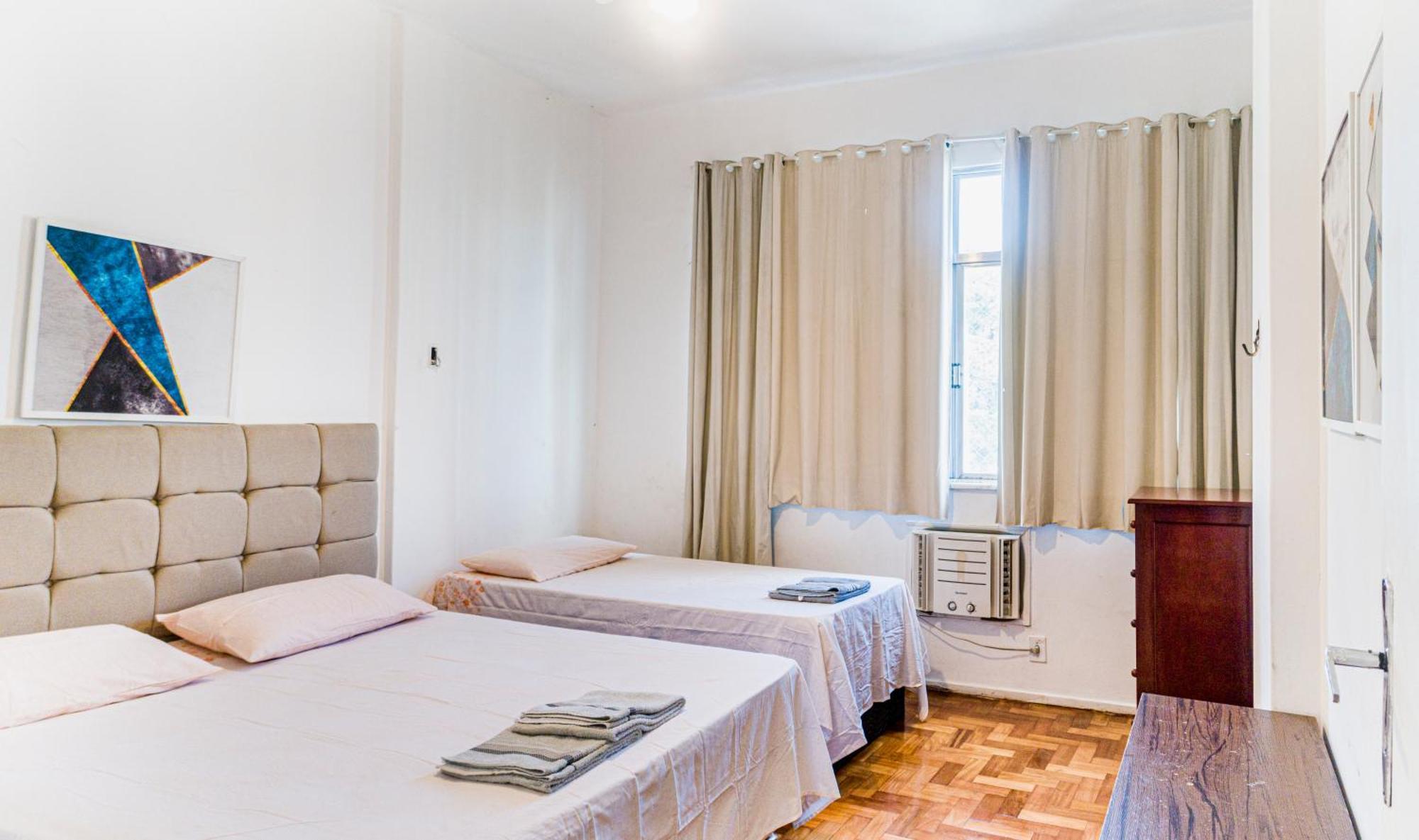 Copacabana 3 Suites, Andar Alto Com Vista Mar, 9 Camas, Enorme, Wifi 300Mb, Ar Condicionado Em Todas Suites, Pauloangerami Mvc1812 리오데자네이루 외부 사진
