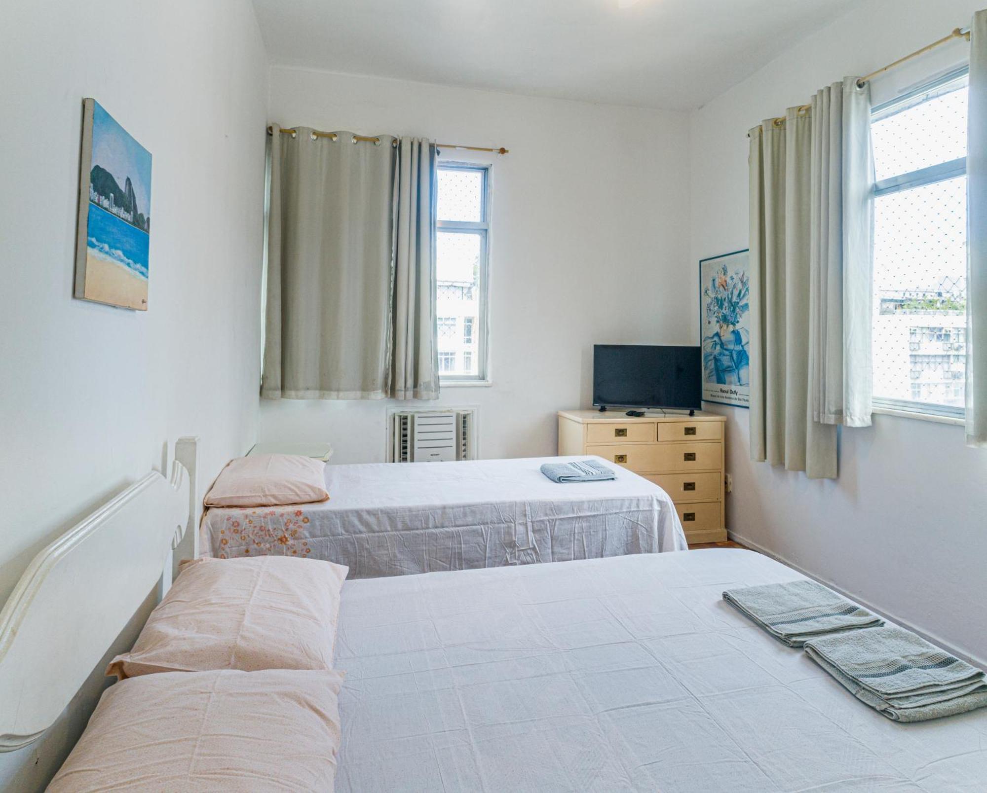 Copacabana 3 Suites, Andar Alto Com Vista Mar, 9 Camas, Enorme, Wifi 300Mb, Ar Condicionado Em Todas Suites, Pauloangerami Mvc1812 리오데자네이루 외부 사진